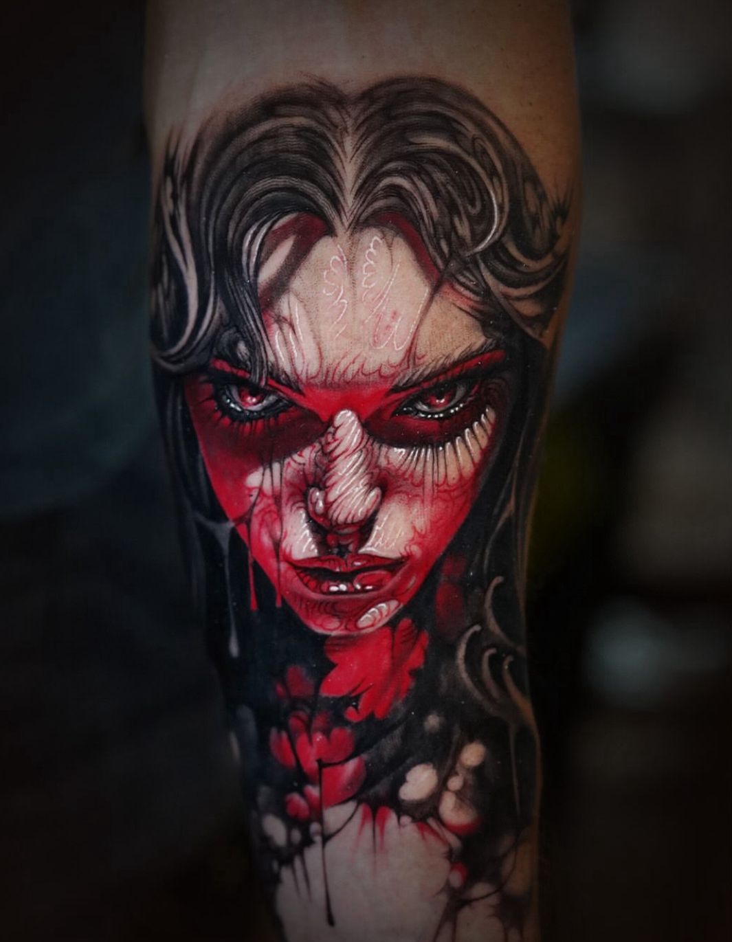 Stefano Alcantara tattoo work